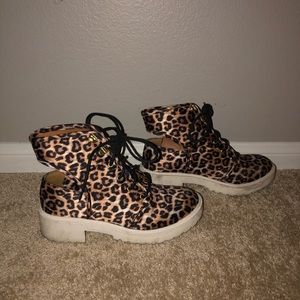 Dolls kill cheetah boots🖤🐆